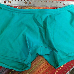 N2N Bodywear Mens Green Swim/Gym Trunks - Unlined